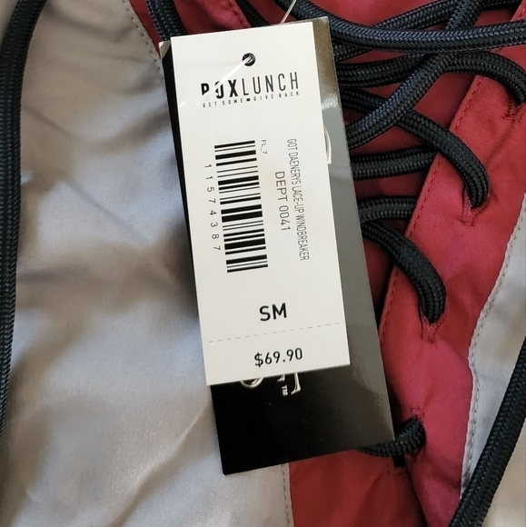 NWT Game of Thrones lace up wind breaker size Small - Picture 2 of 8